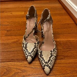 Nordstrom Snakeskin Pattern Heels